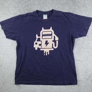 Vintage Uniqlo Shirt Mens L Blue Japanese Pop Culture Project Graphic Tee Street